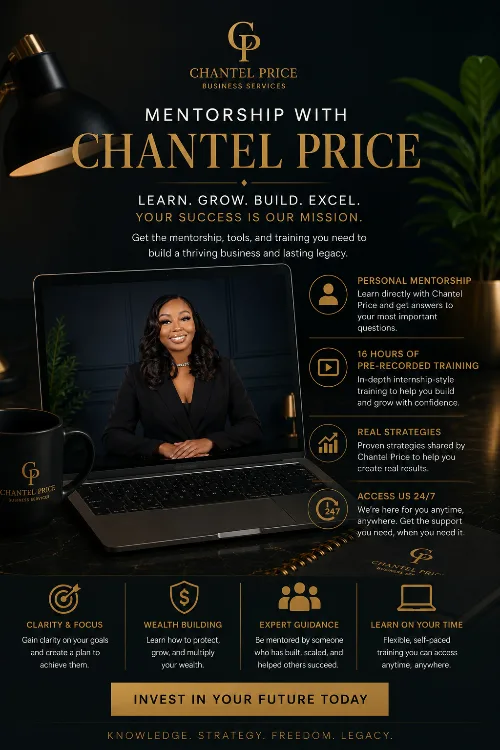 Mentorship with Dr. Chantel Price